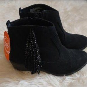 Ankle Boots with Rhinestones  -  NWT